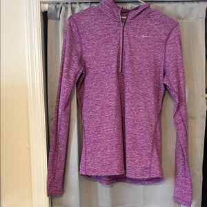 Nike Women's Heathered Purple Hoodie